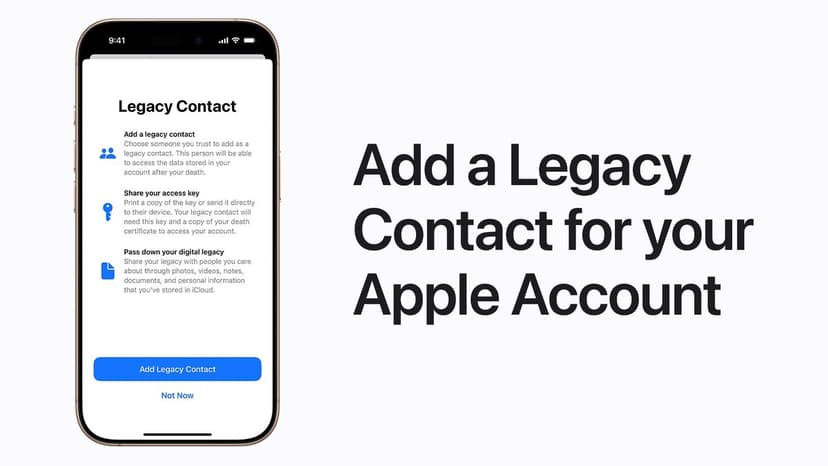 Apple hesabı da kişi ile birlikte ölür mü?